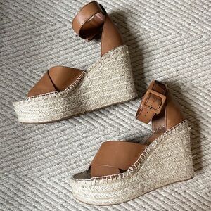 Marc Fisher ABLE ESPADRILLE WEDGE SANDAL